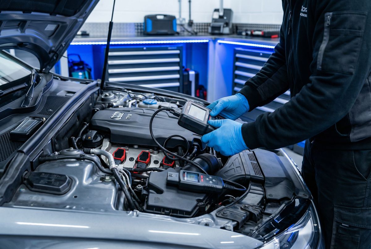 母狗园奥迪A4修车视频