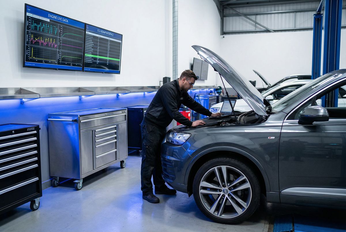 母狗园奥迪Q7修车视频